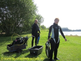 Fun Tauchen und SK Gruppenfuehrung und Orientieren unter Wasser 09.+10.07.11